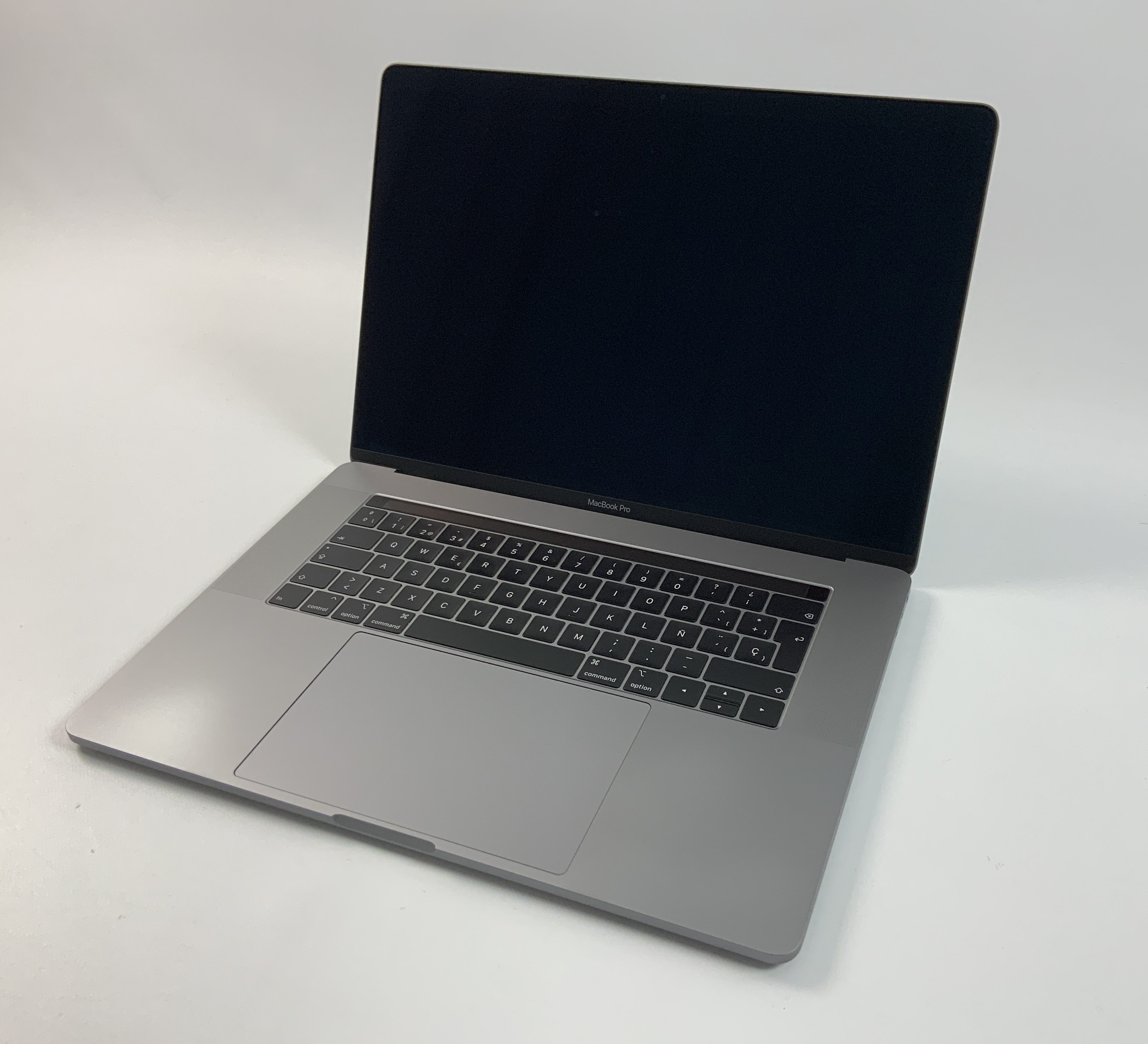 MacBook Pro 15" Touch Bar Mid 2018 (Intel 6-Core i7 2.6 GHz 16 GB RAM 512 GB SSD), Space Gray, Intel 6-Core i7 2.6 GHz, 16 GB RAM, 512 GB SSD, Bild 1